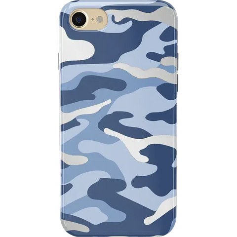 In Formation | Metallic Blue Camo Case