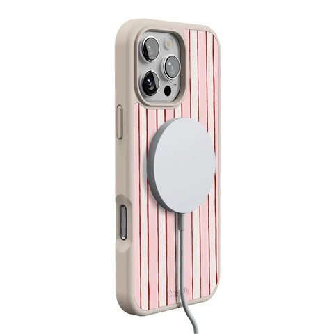Pretty in Pastel | Blush Stripes Case
