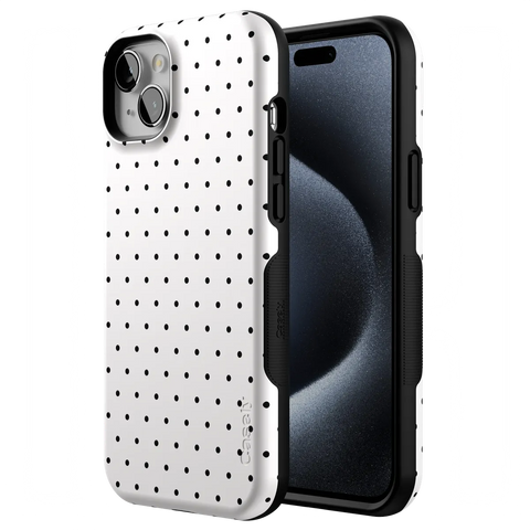 On the Dot | Black Polka Dot Case