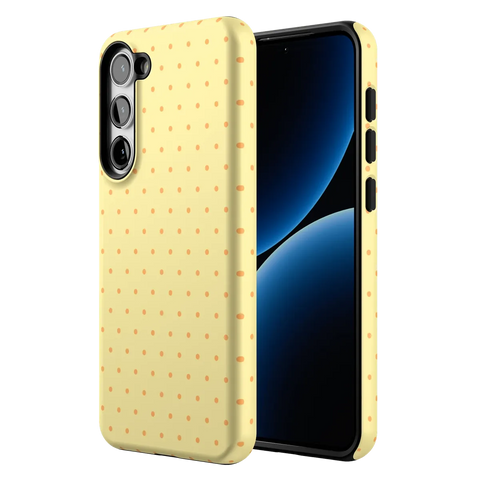 On the Dot | Yellow Polka Dot Case