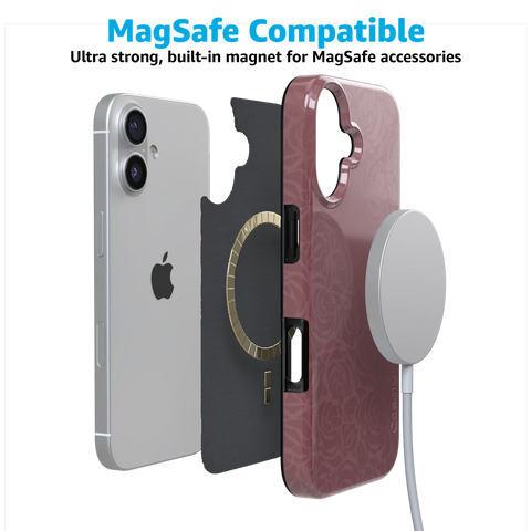 Bordeaux Rose | Moody Monochrome Case