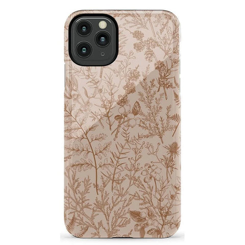 Beige Garden | Neutral Floral Case