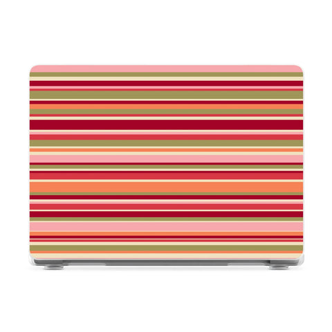 Citrus Stripes | Poolside Print Laptop Shell