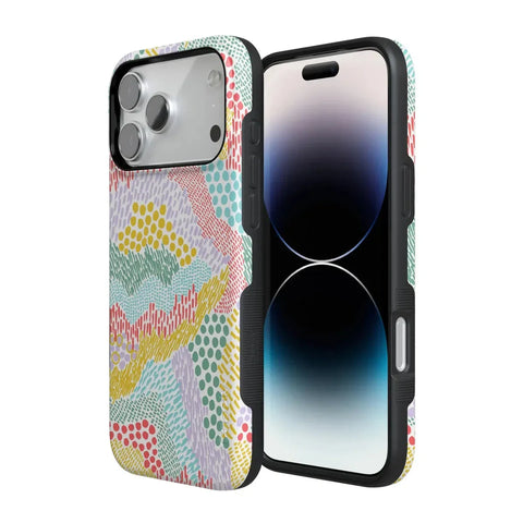 Color Me Happy | Pattern Colorblock Case
