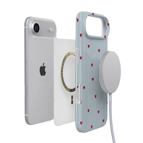 Love Lines | Blue Stripes Case
