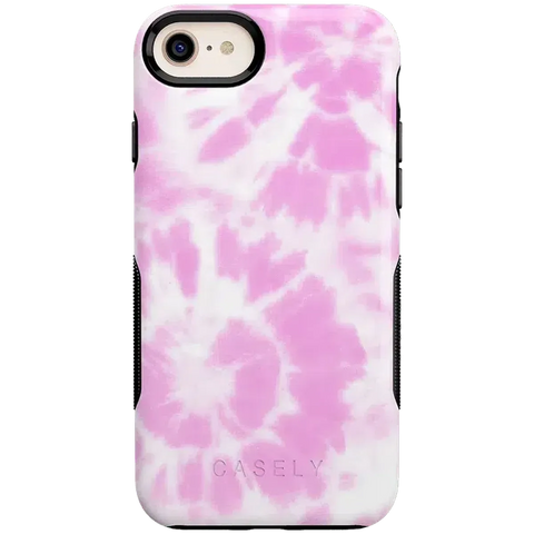Down for Whatever | Light Pink Tie Dye Case