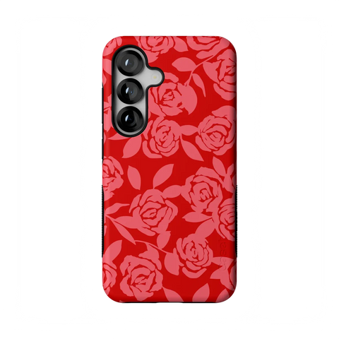 Final Rose | Red & Pink Floral Case