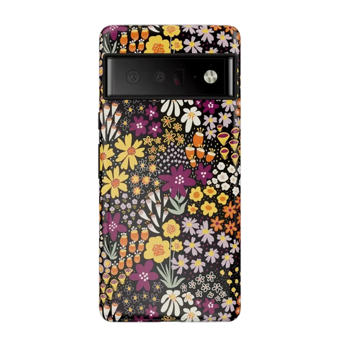 Falling for You | Plum Floral Google Pixel Case
