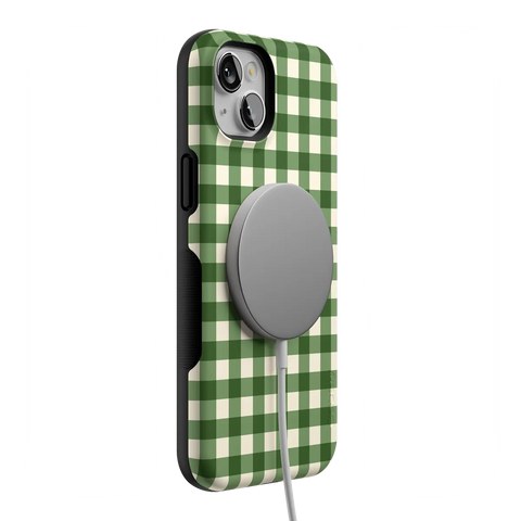 Checked Twice | Green Plaid Case