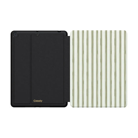 Linen Stripe | The Boyfriend Collection iPad Case