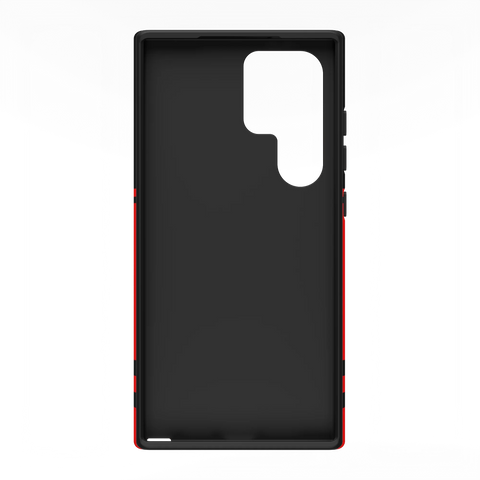 Storm Warning | Black & Red Stripes Case