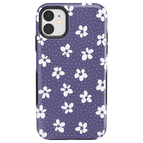 Flower My World | Purple Mauve Floral Case