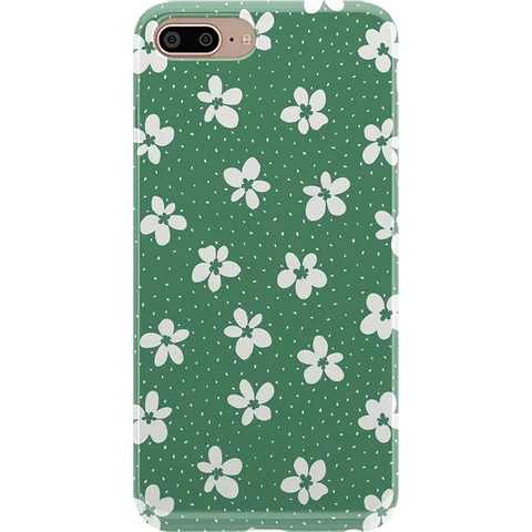 Flower My World | Jade Green Floral Case
