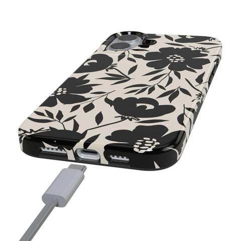 Dark Fantasy | Contrast Floral Case