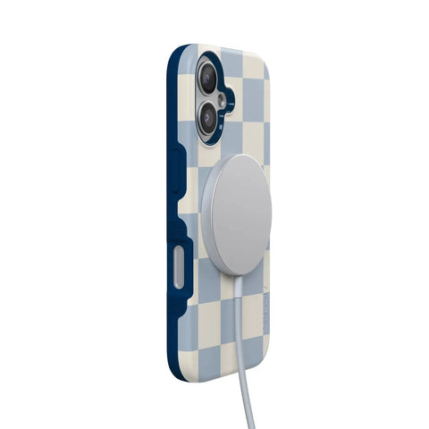 Fit Check | Light Blue Checkerboard Case
