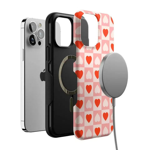 King of My Heart | Checkered Hearts Case