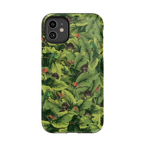 Sneaky Monkeys | Frida Kahlo Jungle Floral Case