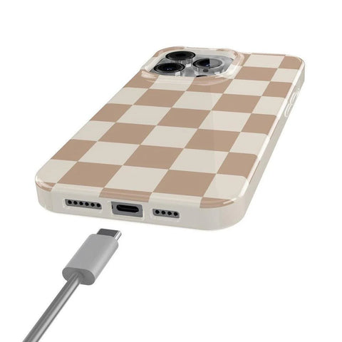 Fit Check | Neutral Checkerboard Case