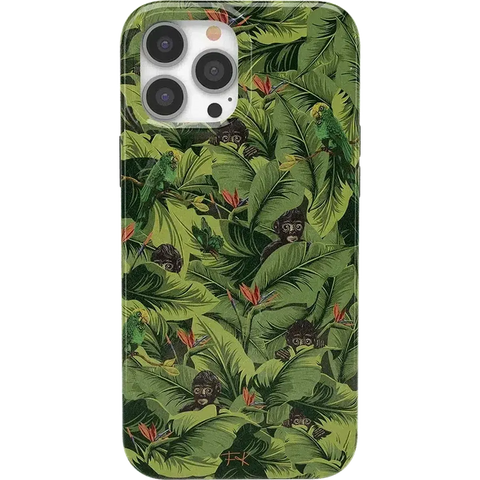 Sneaky Monkeys | Frida Kahlo Jungle Floral Case