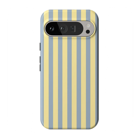 Coastline Stripes | Blue & Yellow Case