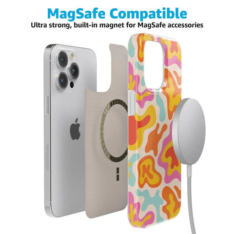 Tropical Color Splash | Abstract Retro Case