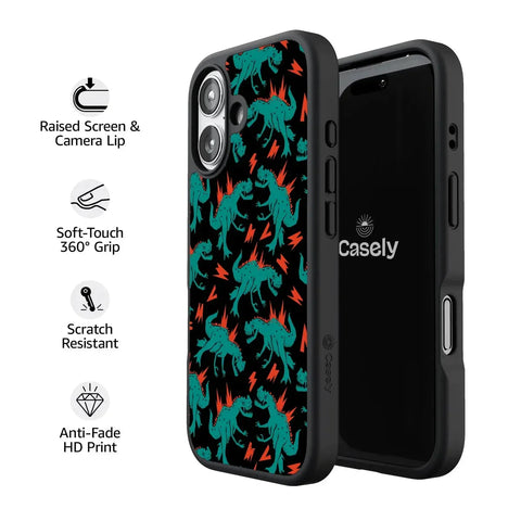 You're Dino-mite | Green Dinosaur Case
