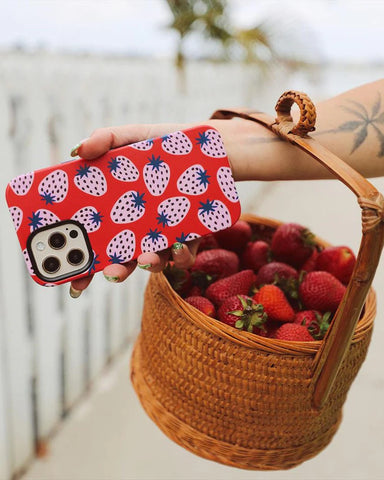 I'd Pick You | Red Strawberry Samsung Case