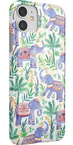 Pastel Gardens | Watercolor Elephant Floral Case