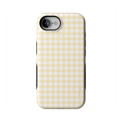 Pastel Picnic | Yellow Gingham Case
