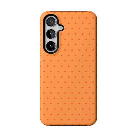 On the Dot | Orange Polka Dot Case