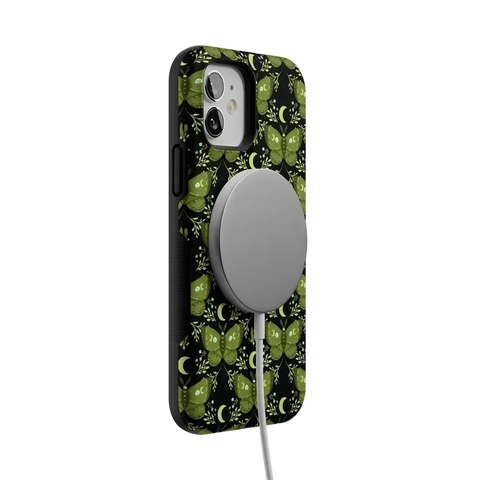 Mystic Moths | Green Twilight Case