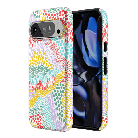 Color Me Happy | Pattern Colorblock Case