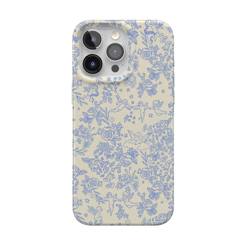 Cupid's Canvas | Periwinkle Floral Case