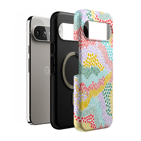 Color Me Happy | Pattern Colorblock Case