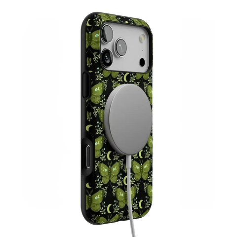 Mystic Moths | Green Twilight Case