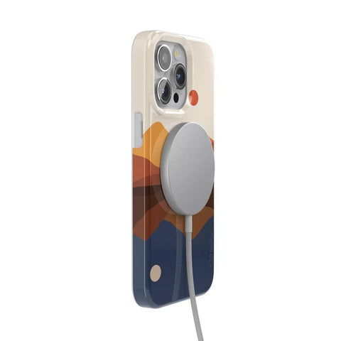 Opposites Attract | Day & Night Colorblock Mountains Case