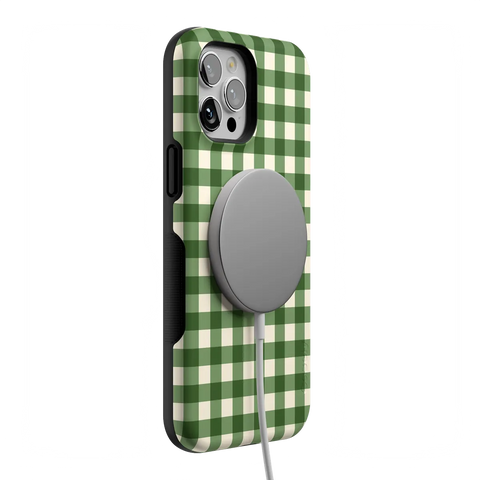 Checked Twice | Green Plaid Case