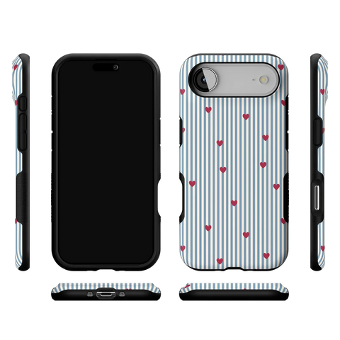 Love Lines | Blue Stripes Case