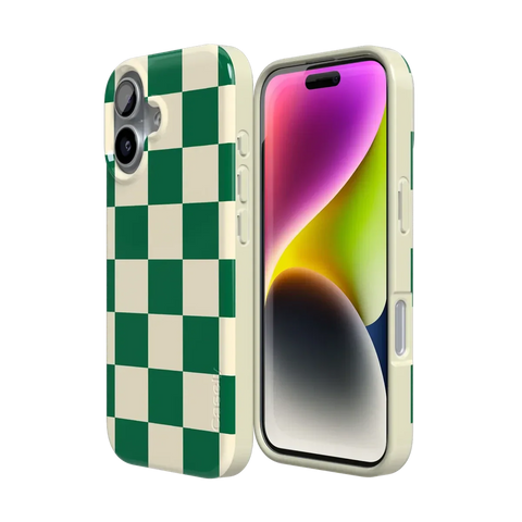 Fit Check | Green Checkerboard Case