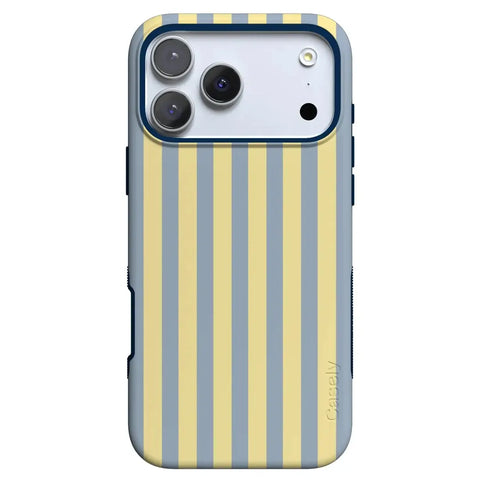 Coastline Stripes | Blue & Yellow Case
