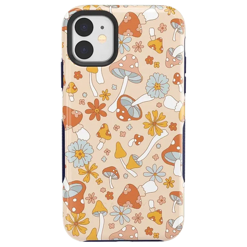 Mushroom Magic | Retro Floral Case