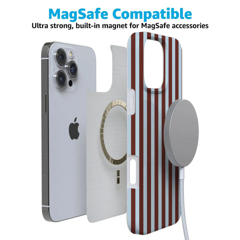 Sunday in Brooklyn | Blue Stripes Case