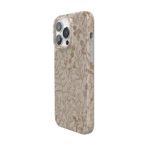 Beige Garden | Neutral Floral Case