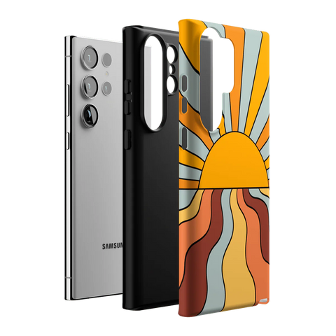 Shine On | Retro Sunset Case