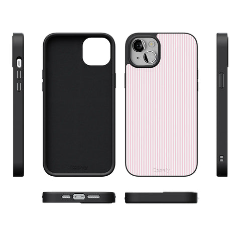 Stripes and the City | Light Pink Pinstripe Case