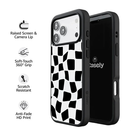 Funky Checkerboard | High Contrast Design Case