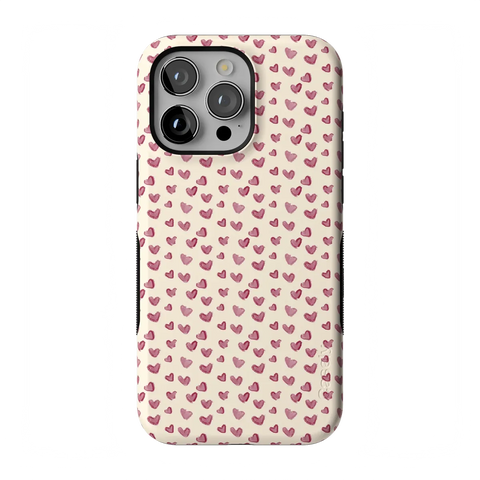 Lovebug | Mauve Hearts Case
