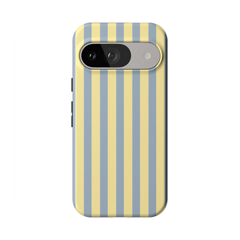 Coastline Stripes | Blue & Yellow Case