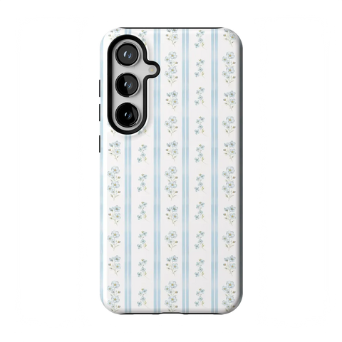 Cottage Stripe | Blue Floral Case