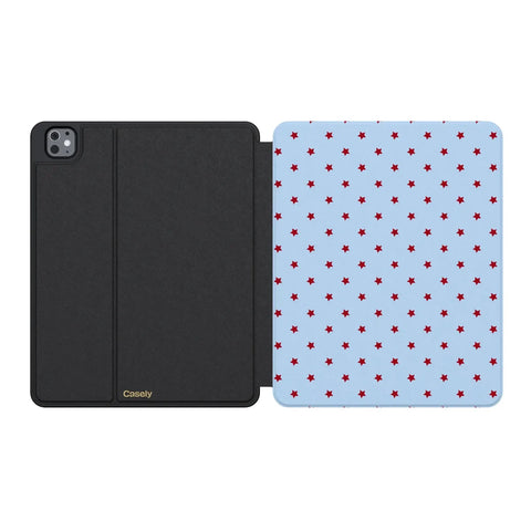 Tiny Stars | Red & Blue iPad Case